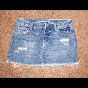 American Eagle Jean Skirt